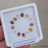 Box Of Natural Madagascar Unheated Sapphire  | 5x4mm | Oval