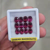 12 Pcs Natural Sawar Garnet Faceted | Shape: Oval | Size: 8x6mm