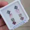 Box Of Natural Madagascar Unheated Sapphire  | 3mm | Square