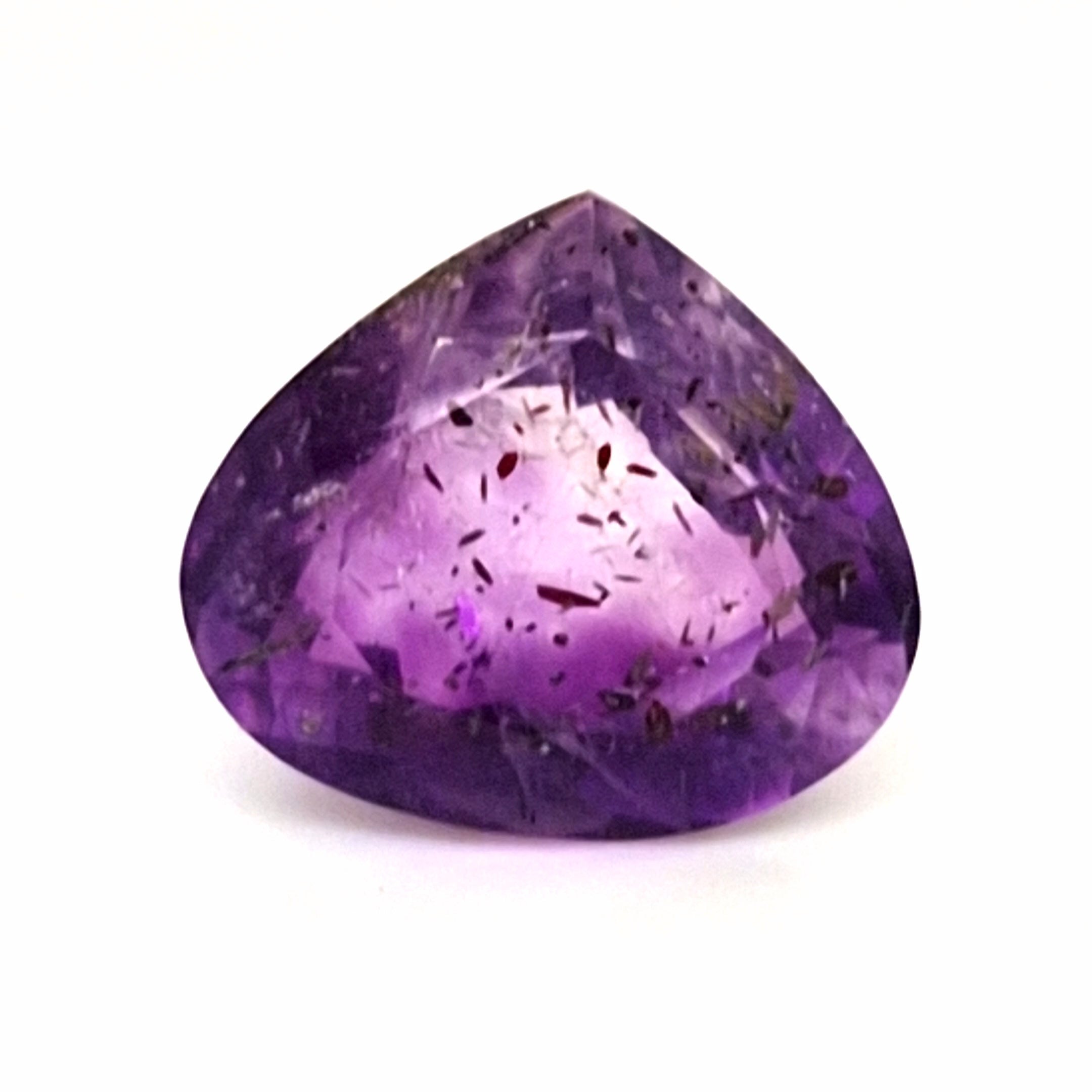 Natural Super Seven Quartz Faceted | Teardrop| Size: 17x15mm