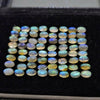 60 Pcs Labradorite Cabochons | 5x3mm & 6x4mm | Oval Shape Gemstones - The LabradoriteKing