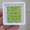 24 Pcs of Natural Peridot Faceted | Oval | Size: 8x6mm