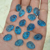 Load image into Gallery viewer, 1 Pcs Swiss Blue Topaz Lotus Carved| Top Quality 14mm Flawless - The LabradoriteKing