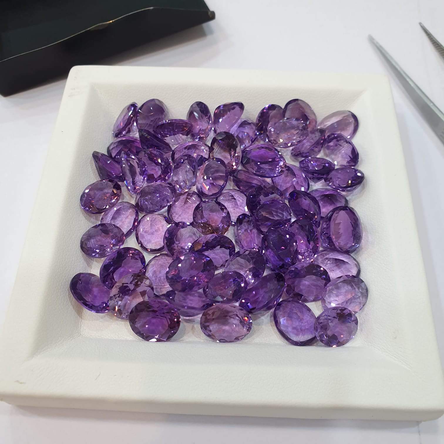 10 Pcs Natural Amethyst Calibrated Sizes Top Quality - The LabradoriteKing