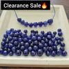 10 Pcs Of Natural Blue Sapphire Sphere Rounds Beads | 4-8mm - The LabradoriteKing