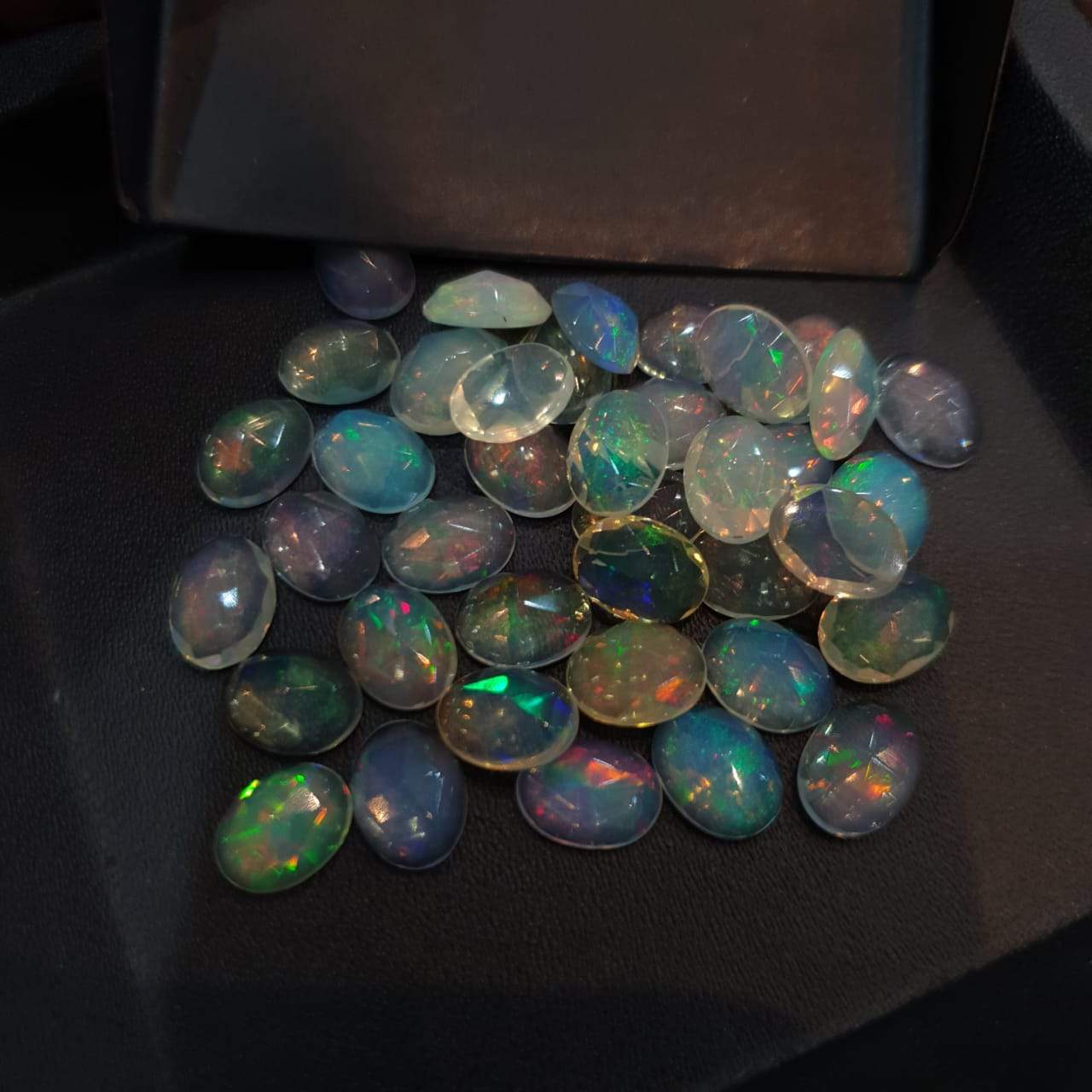 10 Pcs Opal Rosecut Cabochons | 8x6mm Calibrated | Top Quality Natural Opal - The LabradoriteKing