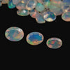 12 Pcs Faceted Fire Opals 6x4mm Ovals | Great Fire . - The LabradoriteKing