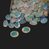 Load image into Gallery viewer, 12 Pcs Faceted Fire Opals 6x4mm Ovals | Great Fire . - The LabradoriteKing