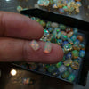12 Pcs Rectangle Opals 7mm Cabochons brilliant Fire - The LabradoriteKing