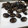 12 Pcs Smoky Quartz Oval Gemstones | 18x13mm | Brownish - The LabradoriteKing