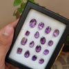 Load image into Gallery viewer, 15 Pcs Natural Amethyst Concave Cut Lot Flawless - The LabradoriteKing