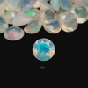 Load image into Gallery viewer, 15 Pcs Natural Ethiopian Opals Clear Faceted Lot| 5mm and 6mm Size - The LabradoriteKing