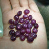 Load image into Gallery viewer, 2 Pcs of Star Ruby Natural Cabochons African - The LabradoriteKing
