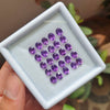 20 Pcs Amethyst Oval cut 5x4mm | Top Quality Calibrated Size - The LabradoriteKing