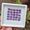 20 Pcs Amethyst Oval cut 5x4mm | Top Quality Calibrated Size - The LabradoriteKing