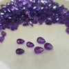 20 Pcs Amethyst Pears 6x4mm or 7x5mm | Top Quality Calibrated Size - The LabradoriteKing