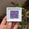 Load image into Gallery viewer, 20 Pcs Amethyst Rectangle cut 6x4mm | Top Quality Calibrated Size - The LabradoriteKing
