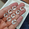 20 Pcs Clear Quartz from Himalaya, Himachal Pradesh| 12-15mm Ovals - The LabradoriteKing