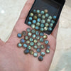 20 Pcs Labradorite Round Cabochon | 7mm Calibrated Size - The LabradoriteKing