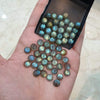 20 Pcs Labradorite Round Cabochon | 7mm Calibrated Size - The LabradoriteKing