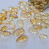 20 Pcs Natural Citrine Carved Leaf | Untreated 8-16mm Sizes - The LabradoriteKing