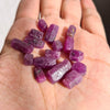 20 Pcs Natural Ruby Big size Mineral | Untreated 10-16mm - The LabradoriteKing