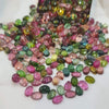 20 Pcs Natural Tourmaline Cabochons Ovals & Teardrops Calibrated - The LabradoriteKing