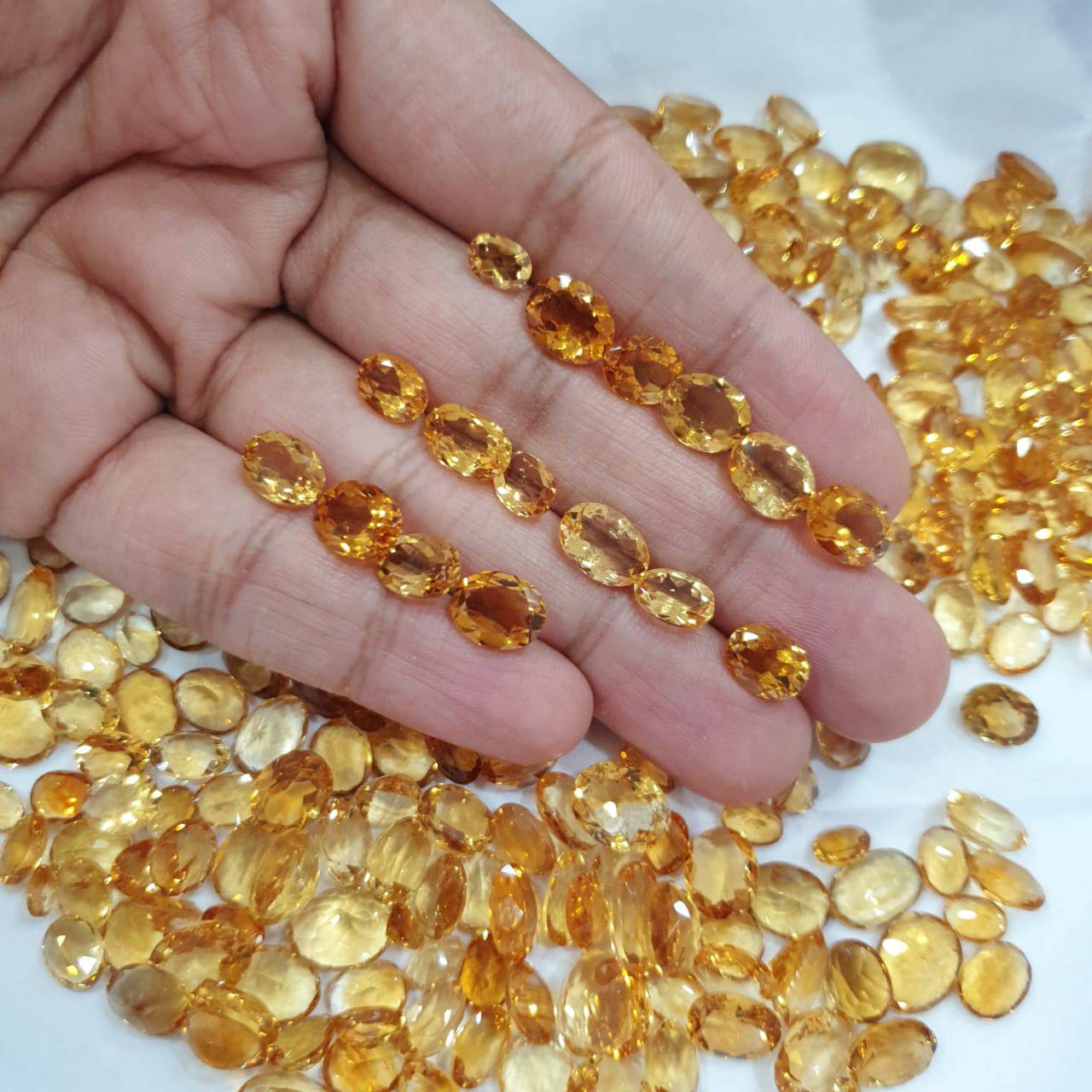 20 Pcs of Citrines Flawless | AAA Quality - The LabradoriteKing