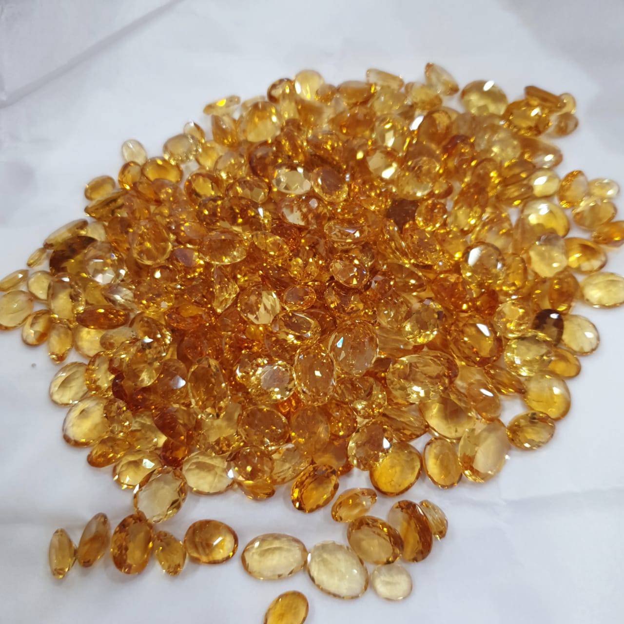 20 Pcs of Citrines Flawless | AAA Quality - The LabradoriteKing