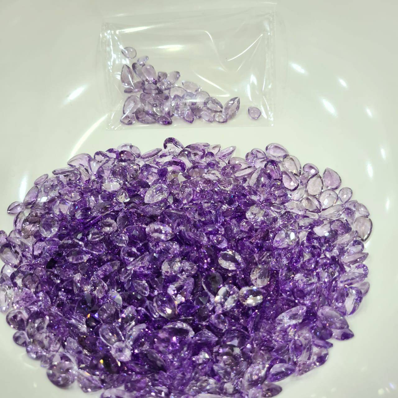 20 Pcs of Lavender Amethyst Flawless Lot - The LabradoriteKing