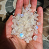 20 Pcs of Rainbow Moonstones Cubes | High quality Blue Fire - The LabradoriteKing