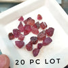 Load image into Gallery viewer, 20 Pcs Rubellite Pink Tourmaline | Rich Quality Raw Stones - The LabradoriteKing