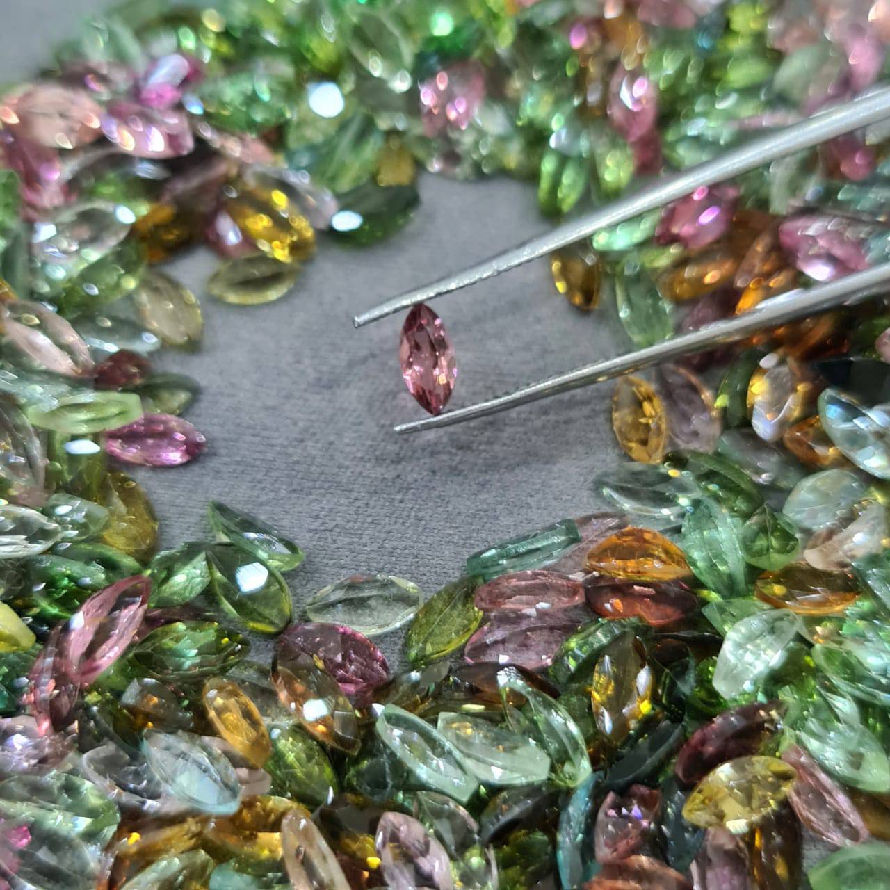 20 Pcs Tourmaline Marquise Multi Colour | 6x3mm - The LabradoriteKing