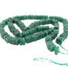 Natural Green Aventurine Heishi Square Beads Gemstone Size 5-7mm 17 Inches Full - The LabradoriteKing