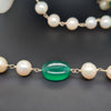 Load image into Gallery viewer, Natural Peach Green Onyx Chain on 925 Sterling Silver | 8-14mm | by Length - The LabradoriteKing