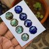 Natural Mix Rosecut Gemstones | Octagon Shape, 18mm Size, - The LabradoriteKing