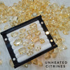 100 Carats of Natural Citrine Facetes| Untreated 12-20mm Mix - The LabradoriteKing