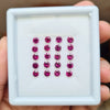 Natural Rhodolite Garnet Cut Faceted Gemstone Shape: Round 4mm and 5mm - The LabradoriteKing
