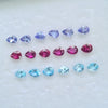 18 Pcs Natural Mix Faceted Gemstone 4x3mm Pear Shape - The LabradoriteKing