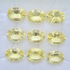 9 Pcs Natural Lemon Quartz Faceted Gemstone 18mm Oval Shape - The LabradoriteKing