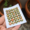 30 Pcs Natural Jasper Cabochon Gemstones | Round Shape, 10mm Size, - The LabradoriteKing