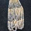 Load image into Gallery viewer, Natural Dendritic Opal Tyre Beads Strand Approx 6-7mm, 16&quot; Inches beads, Round Beads - The LabradoriteKing