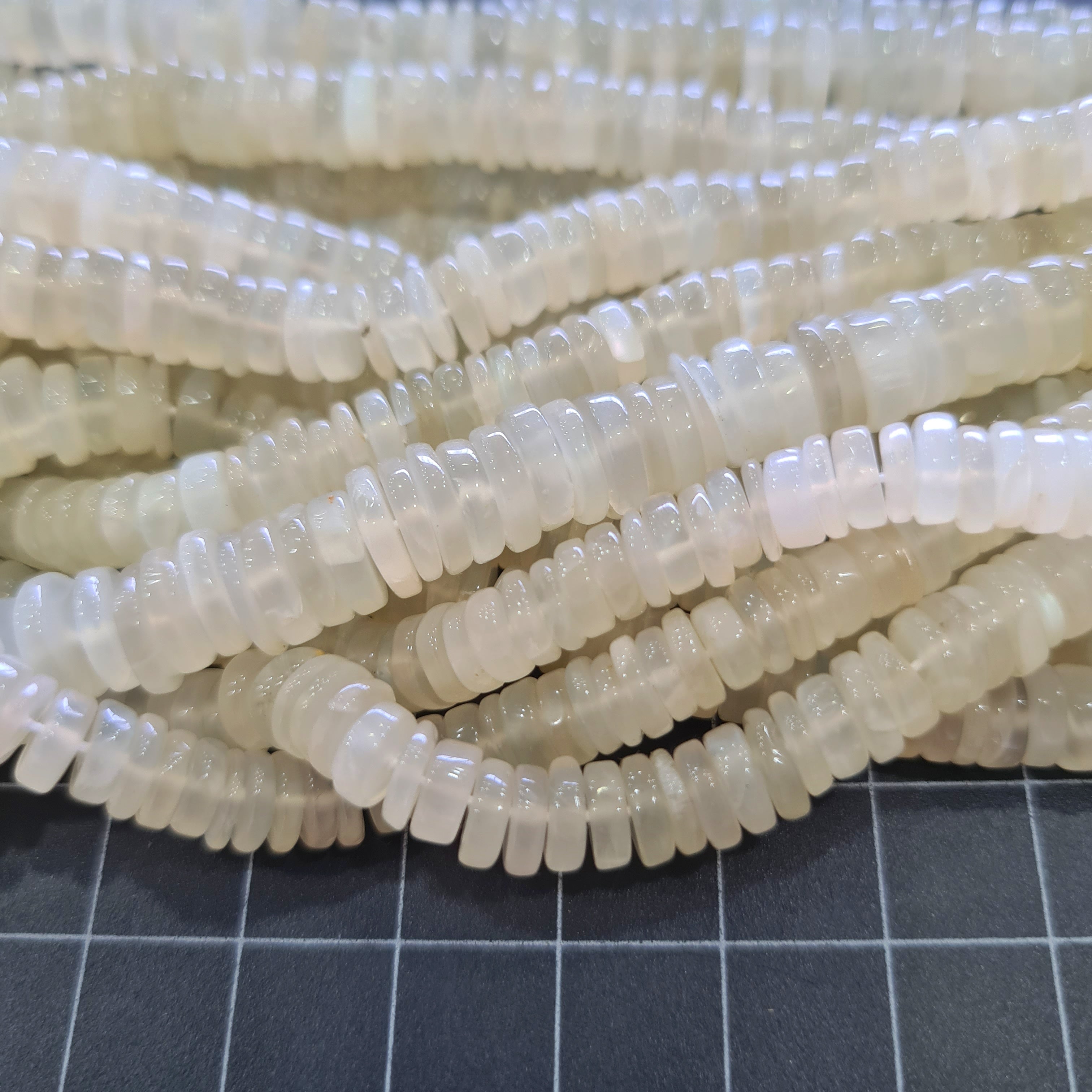 Natural Moonstone Beads Strand Approx 6-7mm, 16" Inches beads, Round Beads - The LabradoriteKing