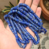 AAA Quality Natural Lapis Lazuli Smooth Tyre Shape Beads 17 Inch Strand, Beads Gemstone - The LabradoriteKing
