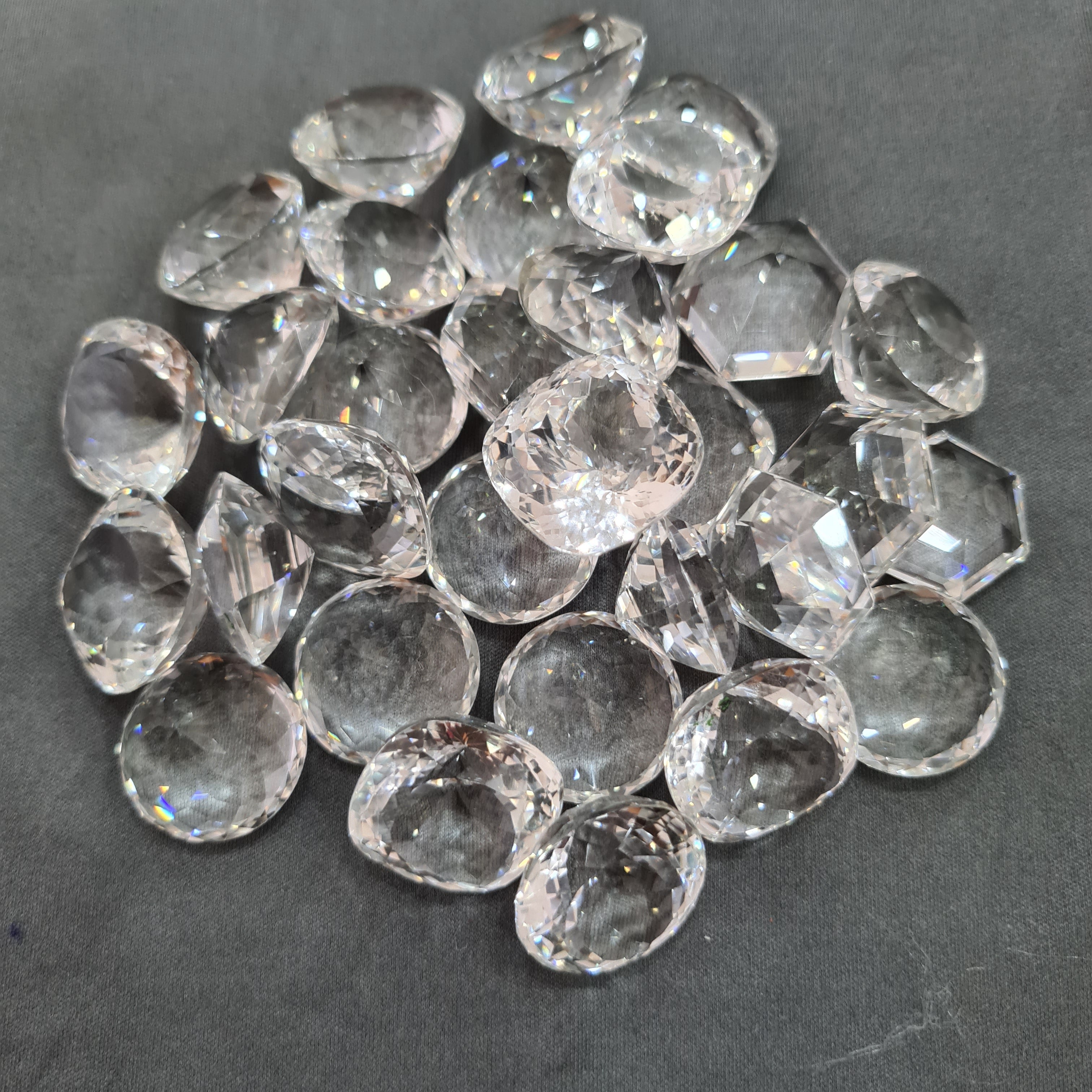 Natural Topaz Faceted Gemstone Shape: Fancy Size, 18-20mm - The LabradoriteKing