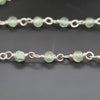 Load image into Gallery viewer, Green Apatite Chain on 925 Sterling Silver | 3mm | by Length - The LabradoriteKing