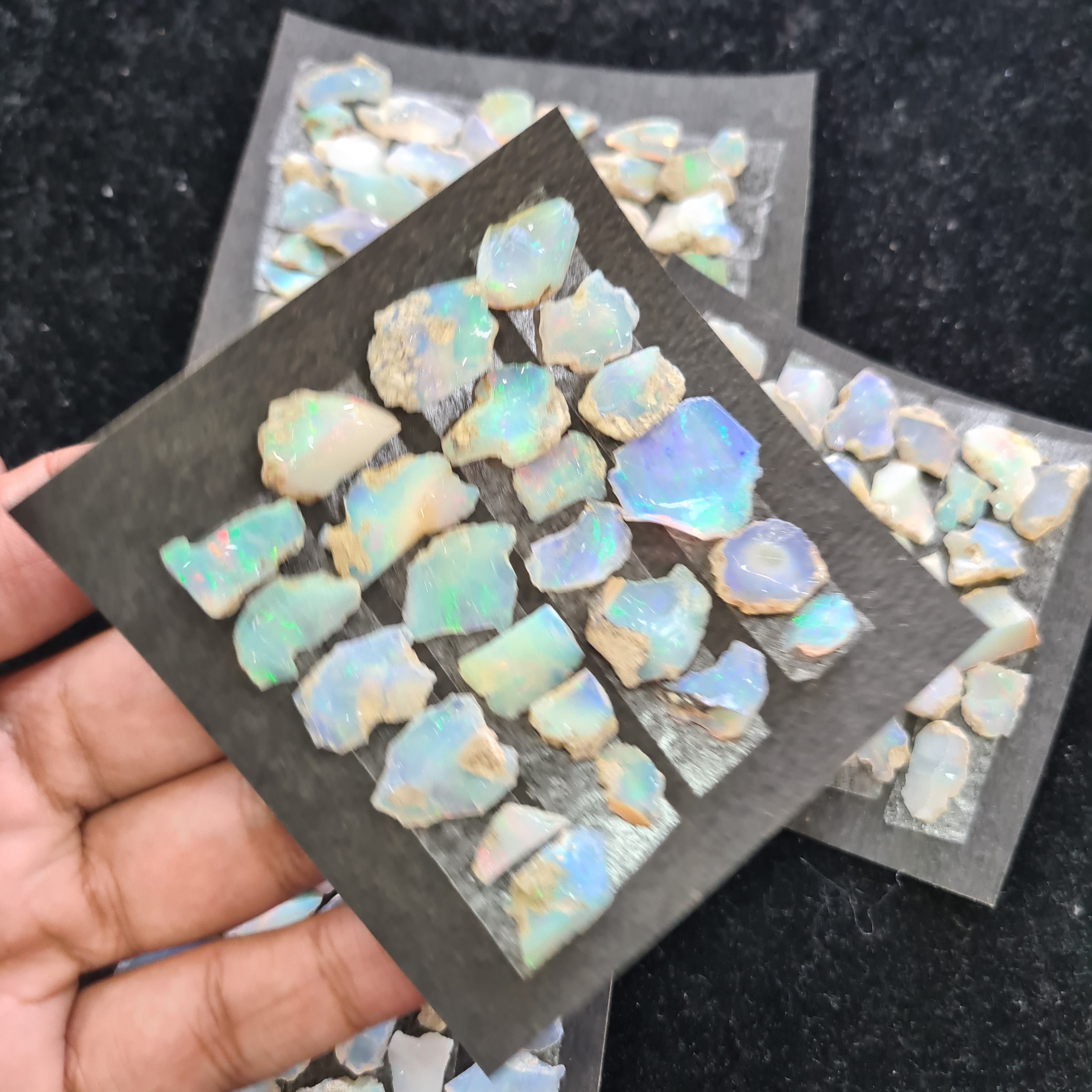 Wholesale Opal Raw Rough Natural Multi Fire Opal Rough Welo Opal Rough Ethiopian Opal Rough - The LabradoriteKing