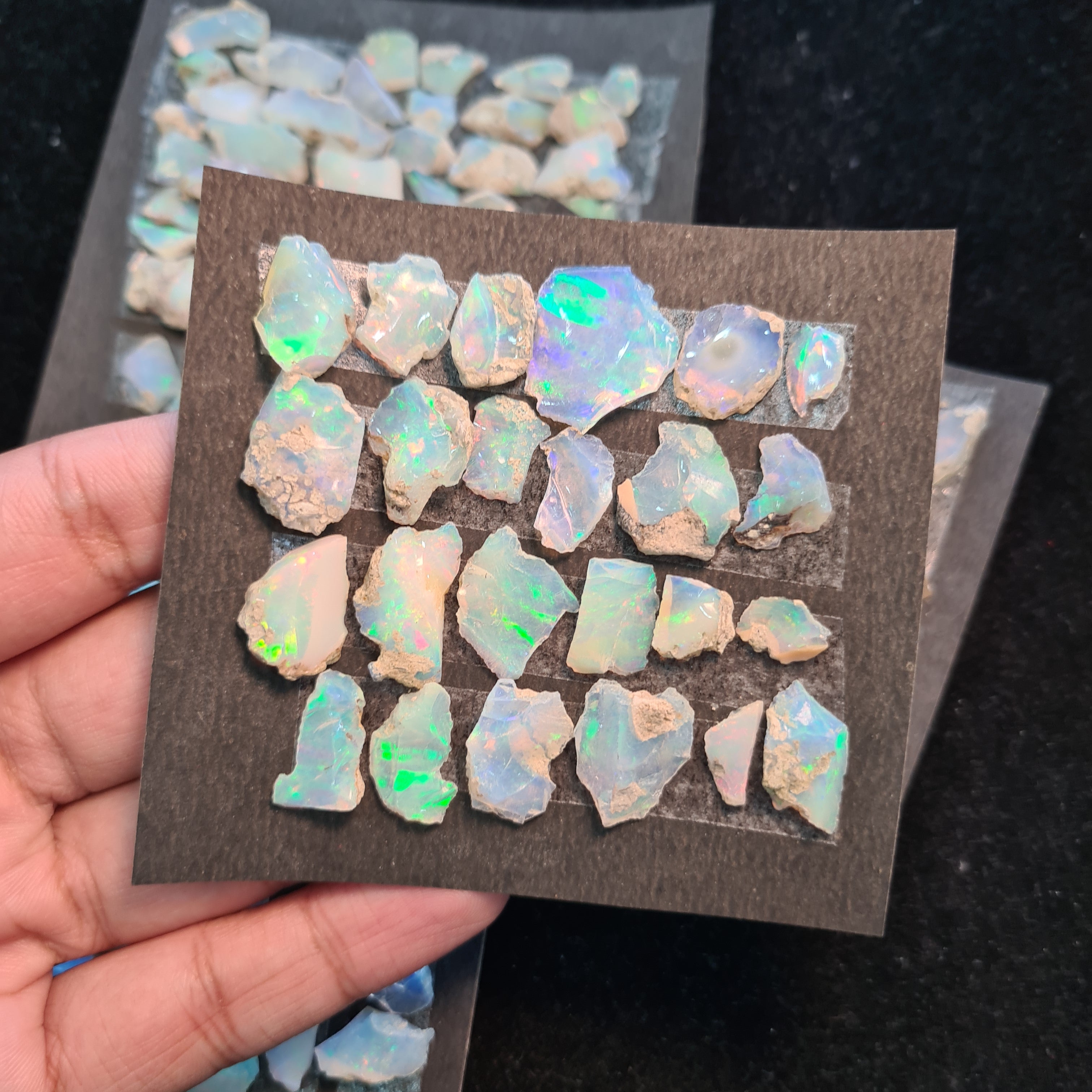 Wholesale Opal Raw Rough Natural Multi Fire Opal Rough Welo Opal Rough Ethiopian Opal Rough - The LabradoriteKing