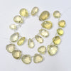 Load image into Gallery viewer, Natural Lemon Quartz Teardrop 12-16mm Faceted Beads Gemstone Lemon Quartz Fancy Cut Shape Faceted Beads - The LabradoriteKing