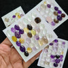 1 Card Mix Cabochon Gemstone Mix Shape, Size 8-20mm AAA Quality Gemstone Lot - The LabradoriteKing